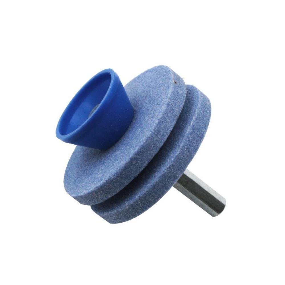 Grinding Head Sharpener Wear-resistant Whetstone Four-layer Grinding Wheel Lawn Mower Sharpener Garden Supplies