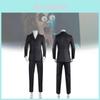 Beetlejuice Cosplay Costume Black Suit For Unisex Fun And Comfortable Roleplay