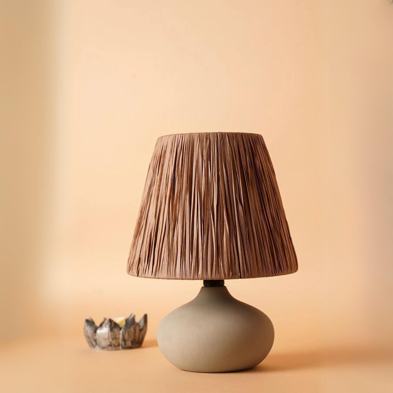 

Chemin Handmade Ceramic Lampshade Brown-Grey 33 cm сірий колір/коричневий
