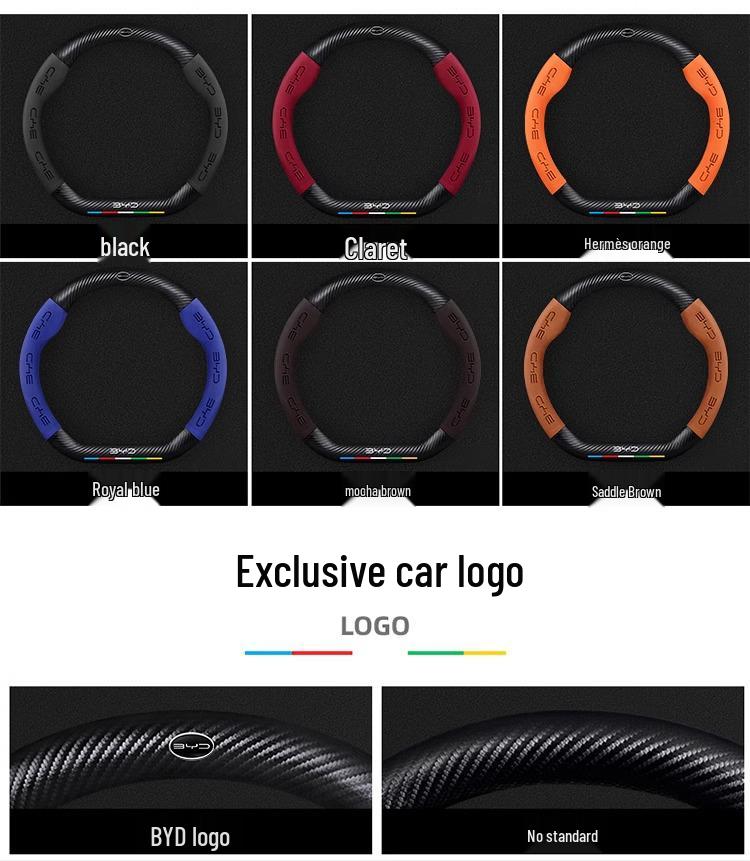 Funda de Volante de Ante para Modelos BYD: Song Pro, Qin, PULS, Tang MAX, Han, Yuan, F3, F6