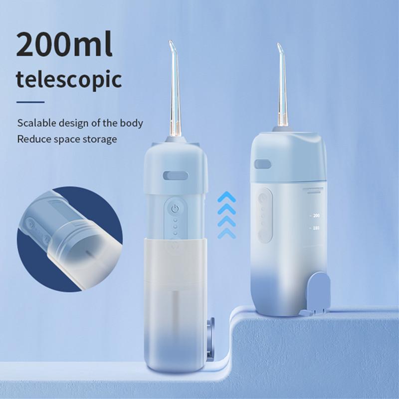 Telescopic Electric Toothbrush Portable Water Flosser Oral Electric Toothbrush Oral Cleaning And Washing For Household Use