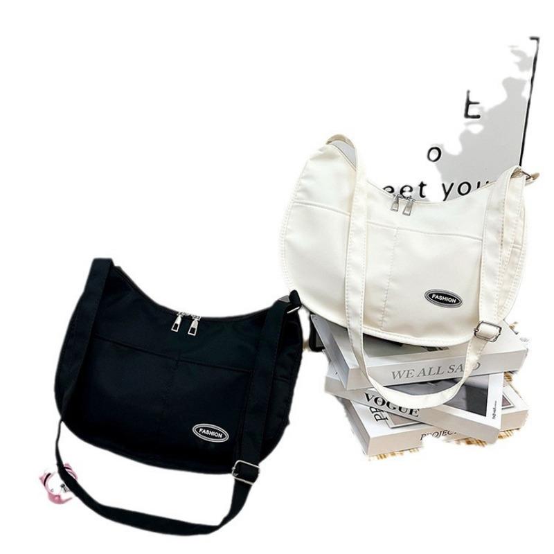 New Fashion Casual Large Capacity Shoulder Bag Retro Harajuku Mail carrier Dumpling Bag