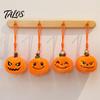 Plush Bag Charm Halloween Pumpkin Keychain, Cute Spooky Stuffed Toy Pendant for Keychain Keys, Soft Mini Doll Hanging Ornament Festival Decoration