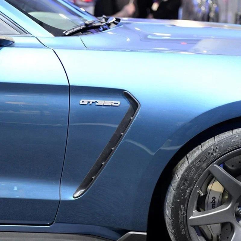 Metal Car Side Emblem Sticker Tail Trunk Badge Decal for GT GT350 GT500 S-helby Logo Fiesta Focus Mondeo Kuga Ranger M-ustang