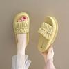 Fashion CRLAYDK Fashion Sandals for Women Slip On Fold Slides Ladies Casual Walking Summer Platform Outdoor Travel Dressy Beach Slippers