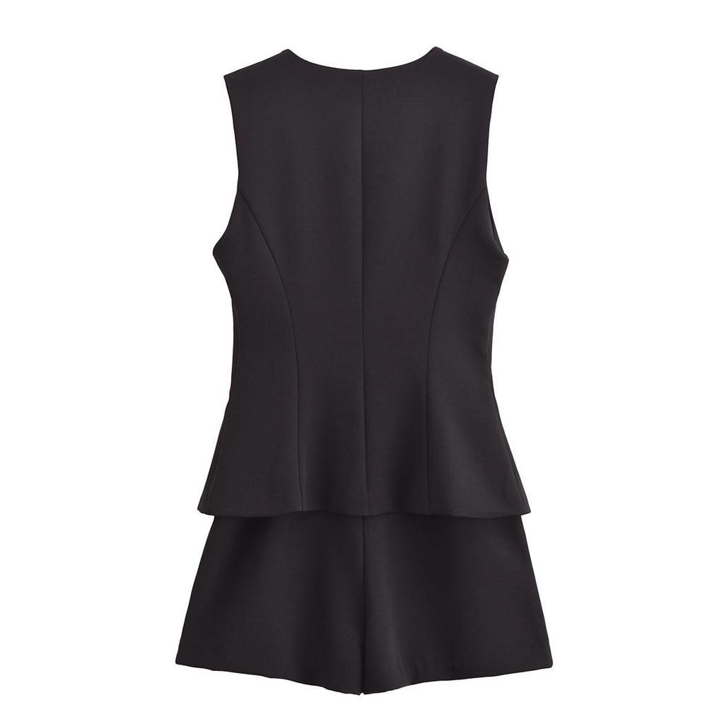 Women's New Sleeveless Round Neck Jumpsuit 2157029
