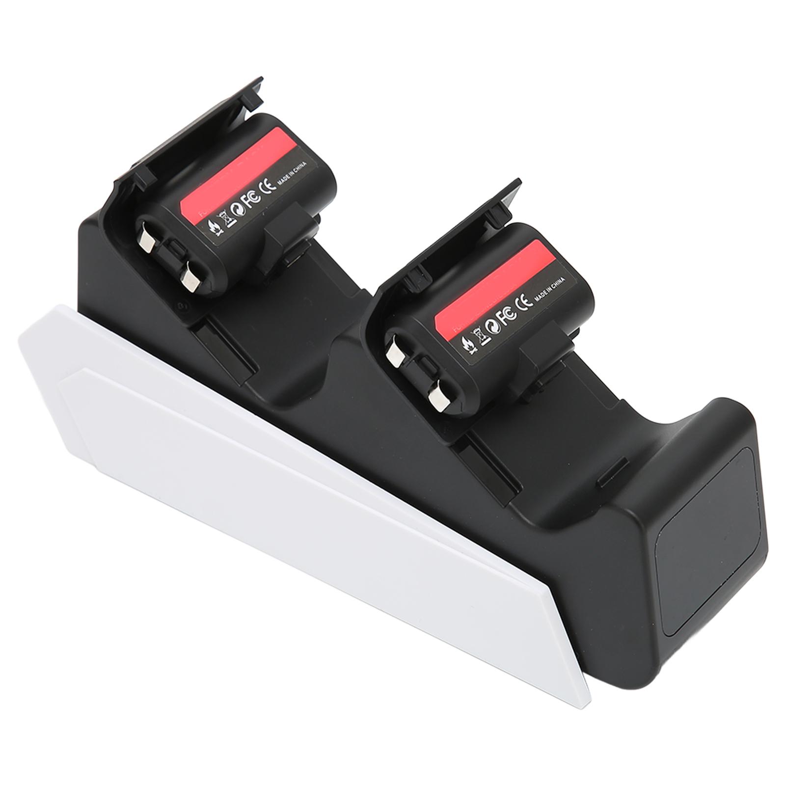 

Для Xbox Controller Dual Charger Gamepad Dual Charger Station с 2 аккумуляторами емкостью 1100 мАч