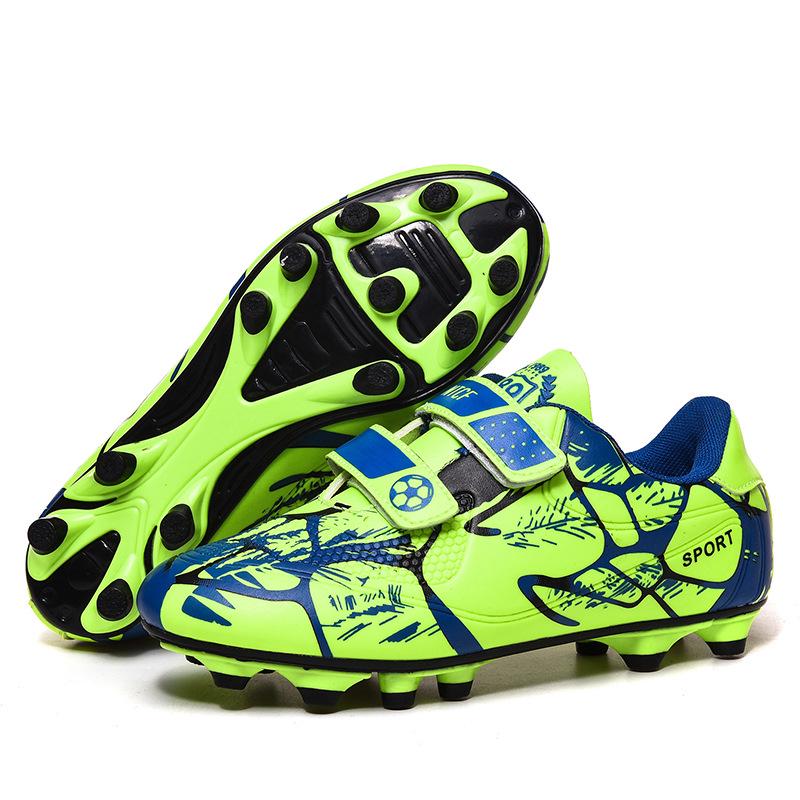 Kids' Studded Velcro Football Shoes for School and Outdoor Training
