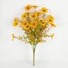 Artificial Eucalyptus Bouquet In Violet Orange Tones Home Outdoor Wedding Commercial Decor