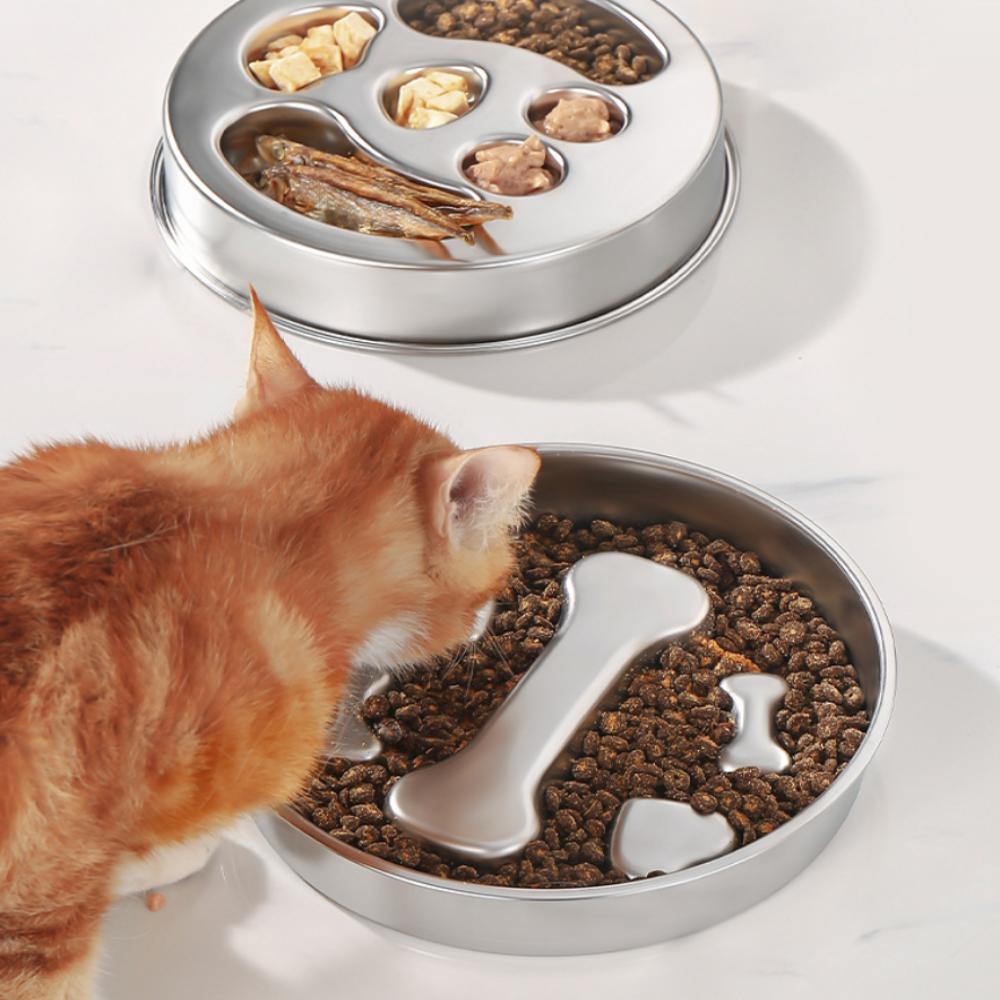 Stainless steel slow food bowl