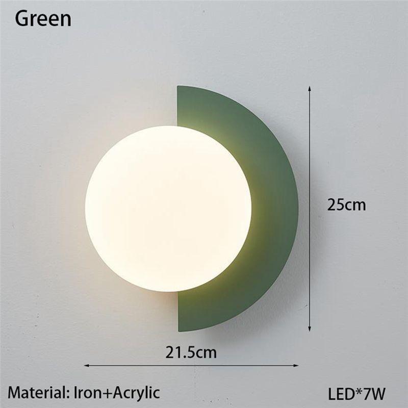 ABBY-Modern Minimalist Wall Lamp Bedroom Bedside Stair Balcony Living Room Background Corridor Light