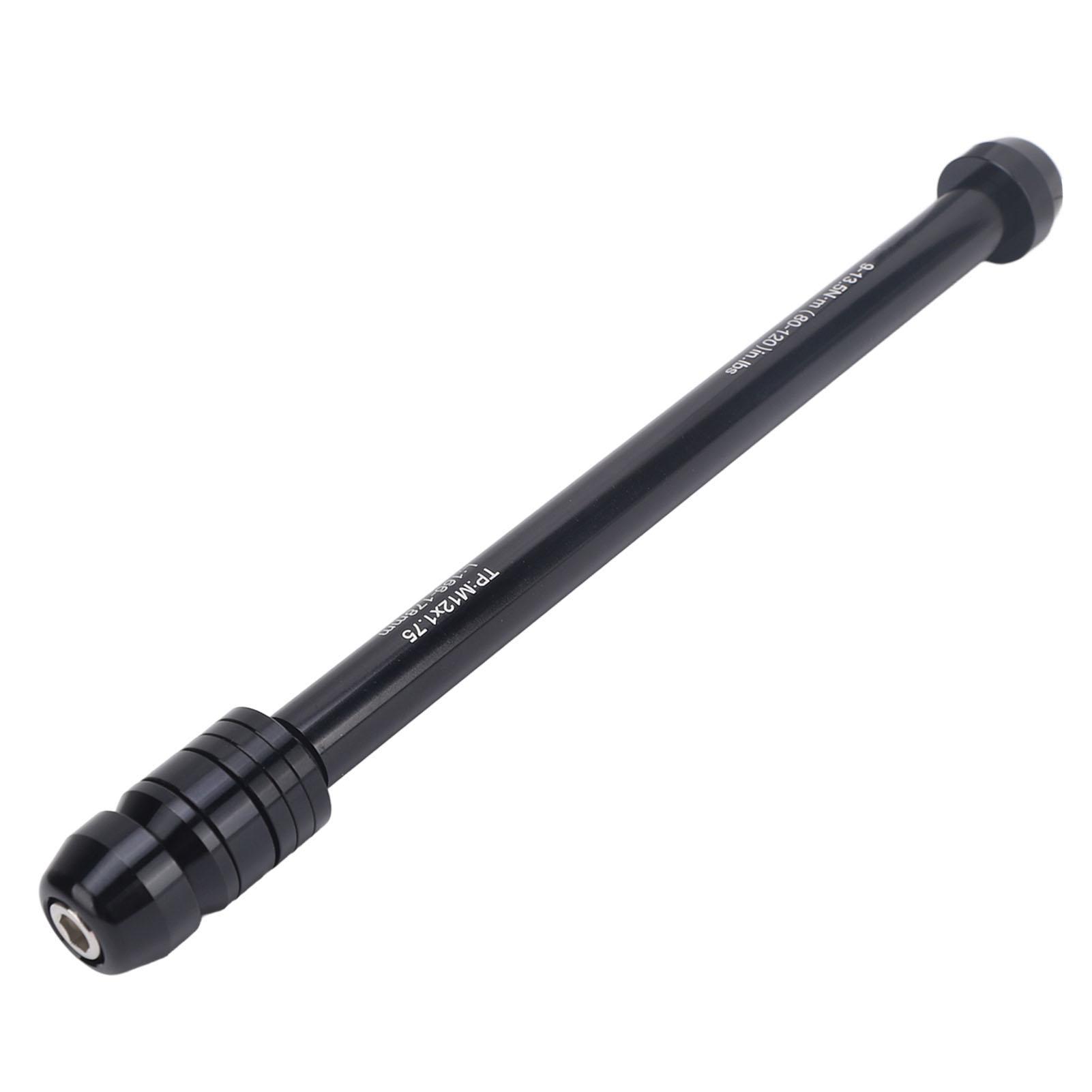 Bike Thru Axle M12xP1.75 Aluminum Alloy Bicycle Thru Axle Adapter for Mountain Bike Road Bike