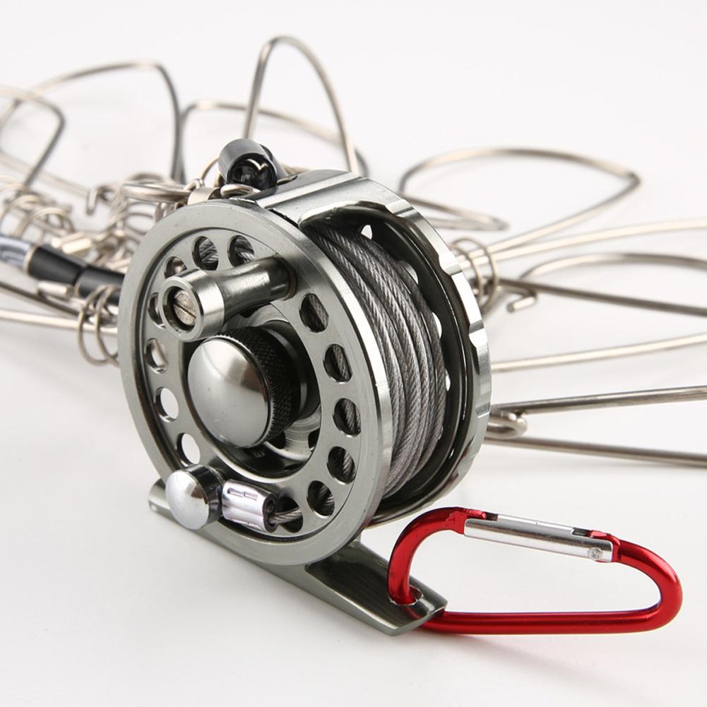 Fish Stringer High Strength Stainless Steel Snaps Fish Lock Keeps Fresh 10