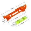 2/5pcs Line Hanging Bubble Level Gradienter For Building Construction String Level Mini Horizontal BubbleLevels Tools