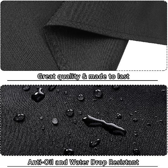 Auidy_6TXD Kids Apron and Chef Hat Set, Funny Apron (Junior CHEF) Adjustable Child Apron with 2 Pockets Waterproof Chef In Training Gifts for Boys