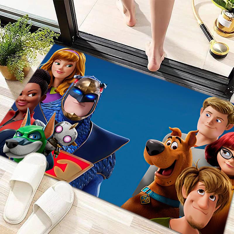 Halloween Cartoon Comedy Adventure Movie Scooby-Doo Carpet Is Suitable for Living Room and Bedroom Doormats Office Balcony Decorative Carpet V6
