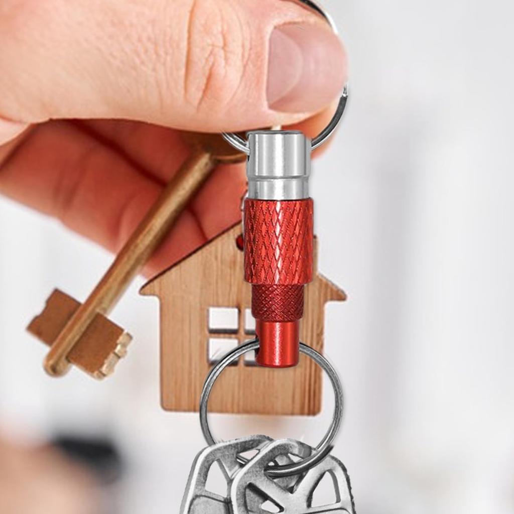 Detachable Keychain, Metal Keychain for Car Key - One Touch