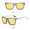aoron Polarisierte Sonnenbrille für Herren und Damen Aluminium-Magnesium-Brillenbügel Sonnenbrillenbox Fahrsonnenbrille Nachtsicht