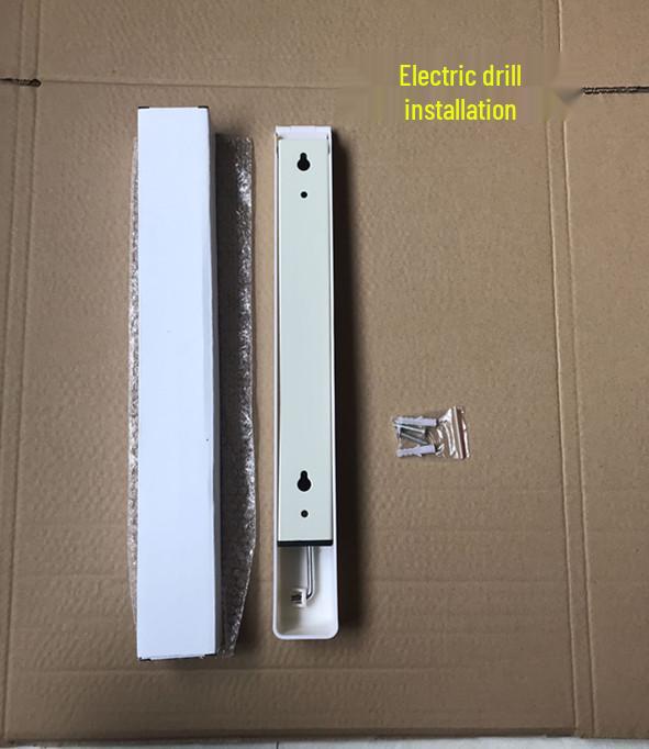 Мини-складная выдвижная вешалка для одежды настенная