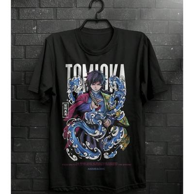 Giyu Tomioka Demon Slayer Kimetsu No Yaiba Manga Webtoon Kawaii Shirt Unisex T-Shirt