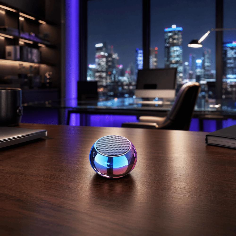 Metal Mini Wireless Speaker Smart Compact Subwoofer New Mini Sound Box Household