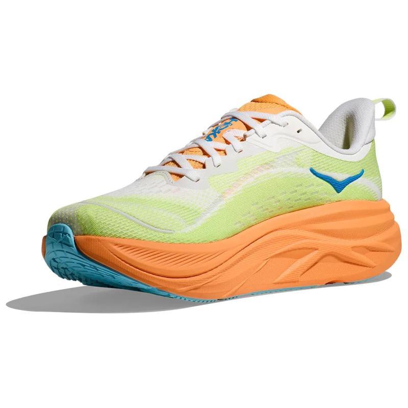 HOKA ONE ONE Anti-Slip Wear-Resistant Low-Top Casual Running Shoes Men's Green Orange Sneakers 1155111-fsts
