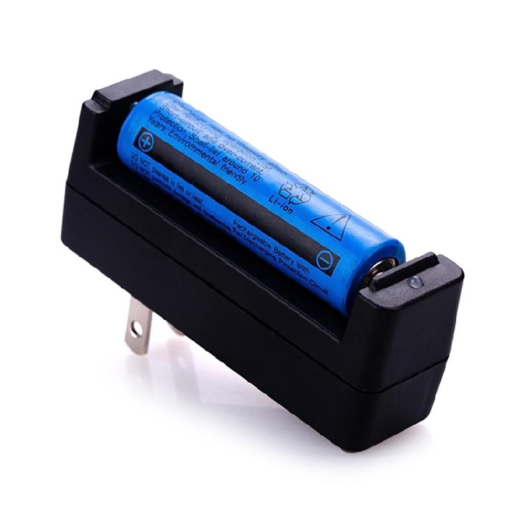 18650 Charger Li-ion Battery Plug with Indicator Light for Fashlight 18650 26650