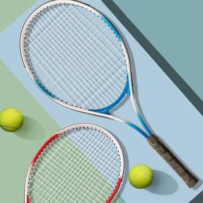 Rachetă de Tenis Roșu Albastru Copil Antrenament Rachetă de Tenis Profesională Interactivă Părinte Copil Rezistentă la Șocuri Rachetă pentru Începători Unisex
