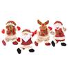 Christmas Tree Accessories Pendant Christmas Doll Christmas Decorations, Dancing Cloth Puppet Small Hanging Pendant Gift