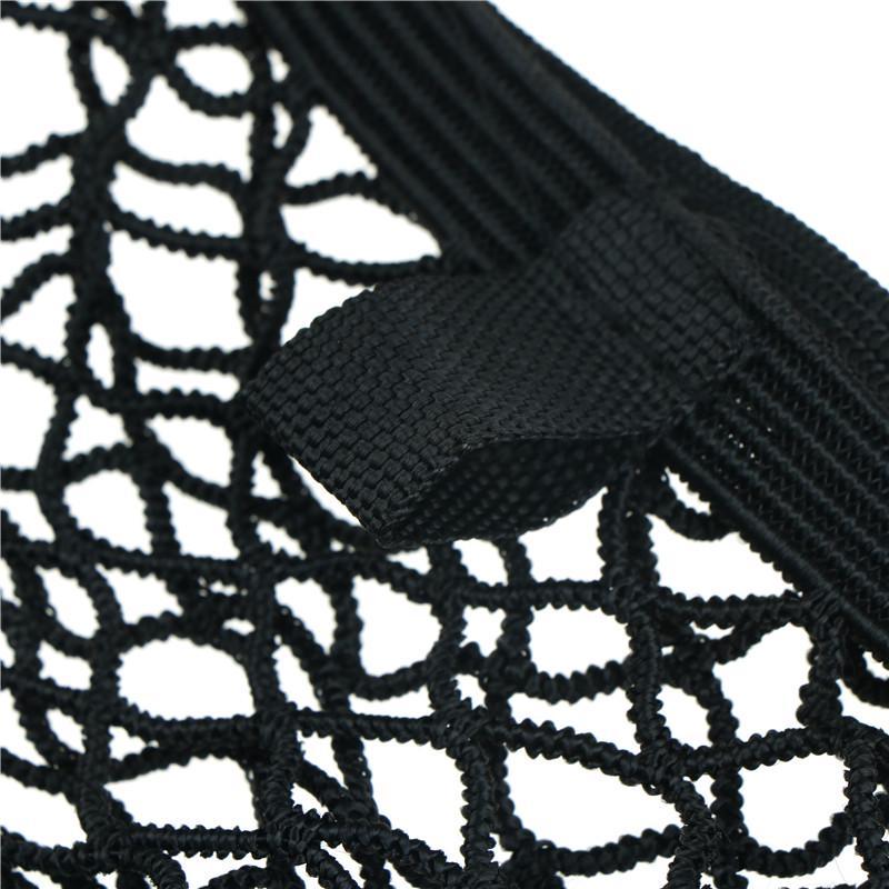 1Pcs Car Back Rear Trunk Seat Elastic String Net Mesh Storage Bag Organizer