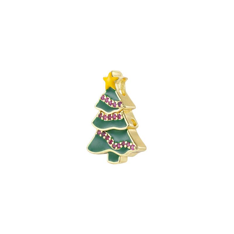 Color Dripping Christmas Tree Pendant Personalized Diy Christmas Ornaments Pendant Vd 2085-89