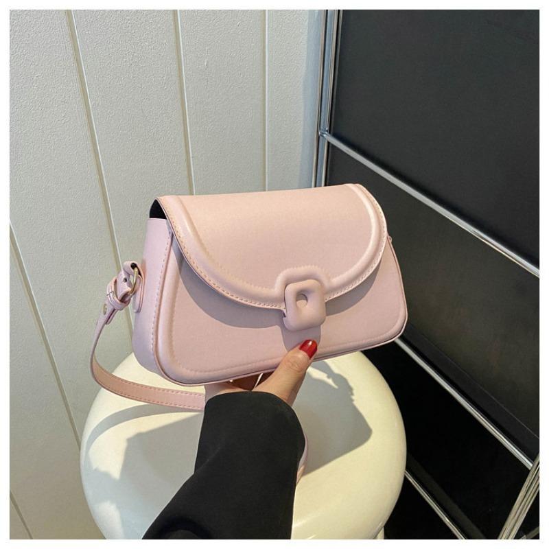 Nischen-Unterarmtasche neue Mode lässig einfarbig kleine Tasche Damen Sommer Persönlichkeit Schulter Umhängetasche