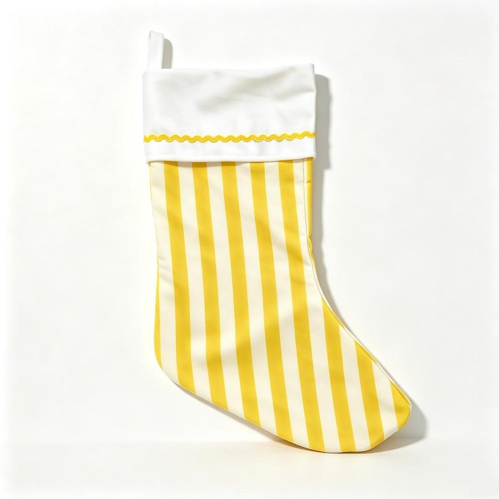 Fresh-Style Hanging Gift Bag Striped Festive Stocking Unique Christmas Gift Sock Indoor Decoration