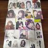 [USED] Total of 24 Items: Fragrant Flowers Bloom with Dignity Bonus Illustration Card Clear Card TSUTAYA