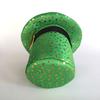 StPatrick Day Green Hat & Bowtie Set Shamrock Hat Irish National Day Celebration Party Flat Top Hat Carnival Accessories