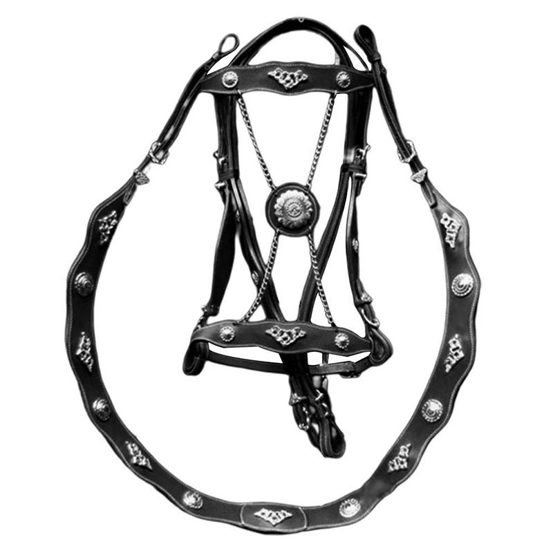 Cabestros y cuerdas guía para caballos Cabestros y cuerdas guía de cuero sintético Cabestros ergonómicos y cómodos sin ataduras con hebilla de metal
