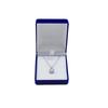 Square Velvet Necklace Box Pendant Display Gift Boxes Jewellery Packaging Storage Case Necklace Holder for Women Valentine's Day