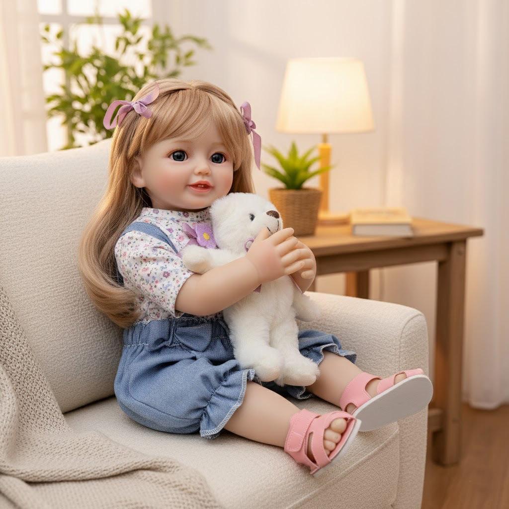 22-inch New Doll for Girls Baby Doll Toy Figure Gift Doll