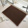Waffle Bathroom Mat Non Slip Absorbent Bath Rug Soft Quick Dry Washable Doormat for Toilet Shower