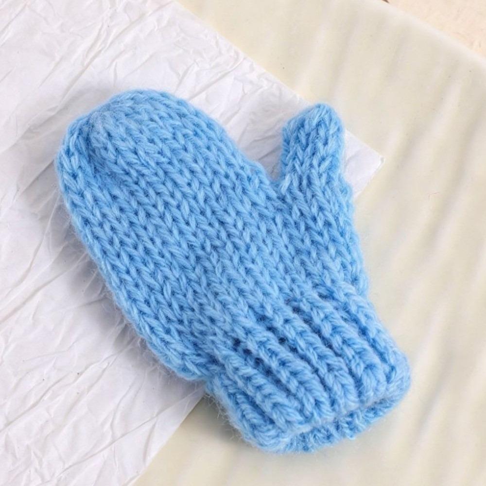 Mini Mini Knit Mittens Tiny Doll Accessories Accessories Tiny Yarn Gloves Craft