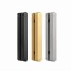 Silver Sliding Door Handle Matte Black Narrow Frame Handle Aluminum Zinc Zinc Alloy Strip  Shower Room