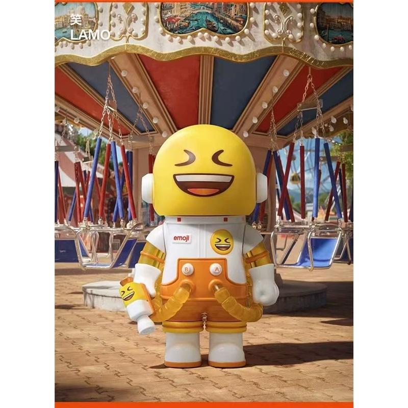 SPACE MOLLY 100% Emoji Handmade Gift Toy Car Ornament