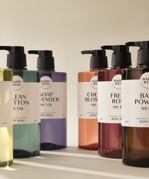 

Happybath Original Collection Body Wash 910g 2 Pack Set Optional 01. 2 packs of grapefruit body wash