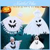 Weiche und bequeme Geisterumhang-Umhang Halloween Cosplay Kostüm für Kleinkinder