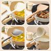1PCS Rabbit Portable Silicone Anti-overflow Pot Lid Clip Anti-scalding Spoon Holder Support Rack Kitchen Universal Spatula Bracket Clip