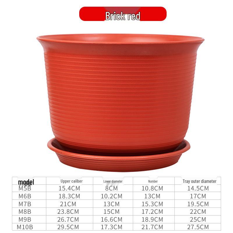 Verdickter Harz-Kunststoff-Blumentopf für den Innen-/Außenbereich - Ideal für Efeutute, Rosen, Sukkulenten