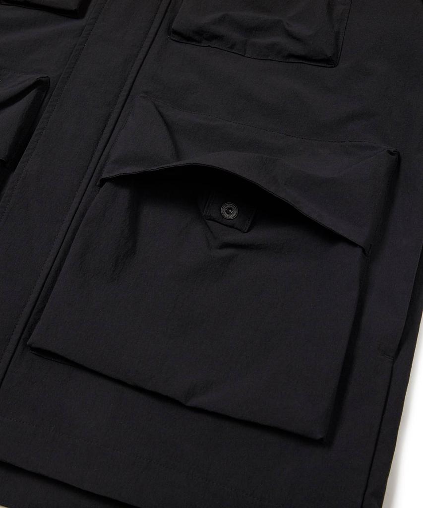 Snowpeak Apparel Root Utility Windbreaker (S24Fmrwb66) Black