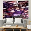 1PC Anime Samurai Warrior Battle Scene K-pop Music Group Tapestry Accessories for Bedroom,Livingroom, Dormitory Room Wall Decor Fan Birthday Gifts