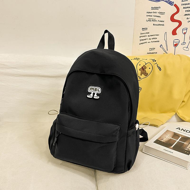 Japanese Temperament Wind Cute Fashion Girl Backpack New Lightweight Leisure Backpack Schoolbag for Junior and Senior High School Students