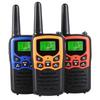 2 Sets of FRS Walkie-talkies with 22 Channels for Adults, Family Radio with LED Flashlight and LCD Display VOX for Hiking and Camping